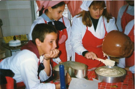 Cocina en taller polivalente
